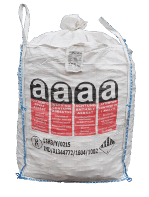 Big Bag 1m³ geschikt voor het verpakken van Asbest